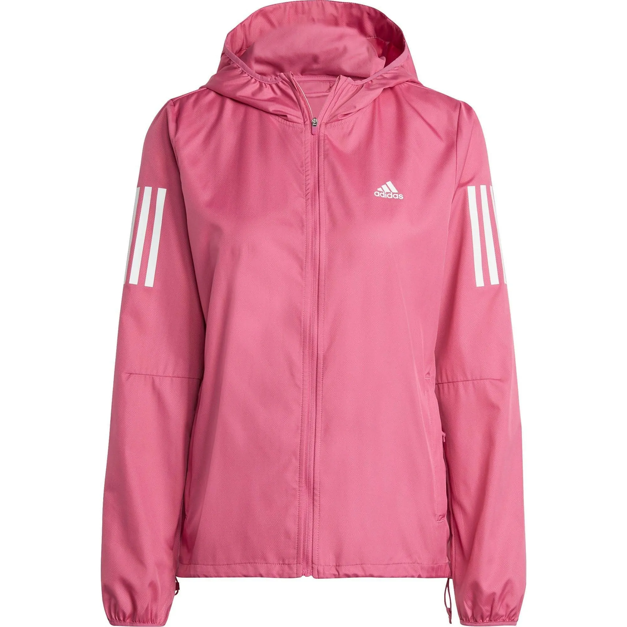 adidas Own The Run Windbreaker Womens Running Jacket - Pink