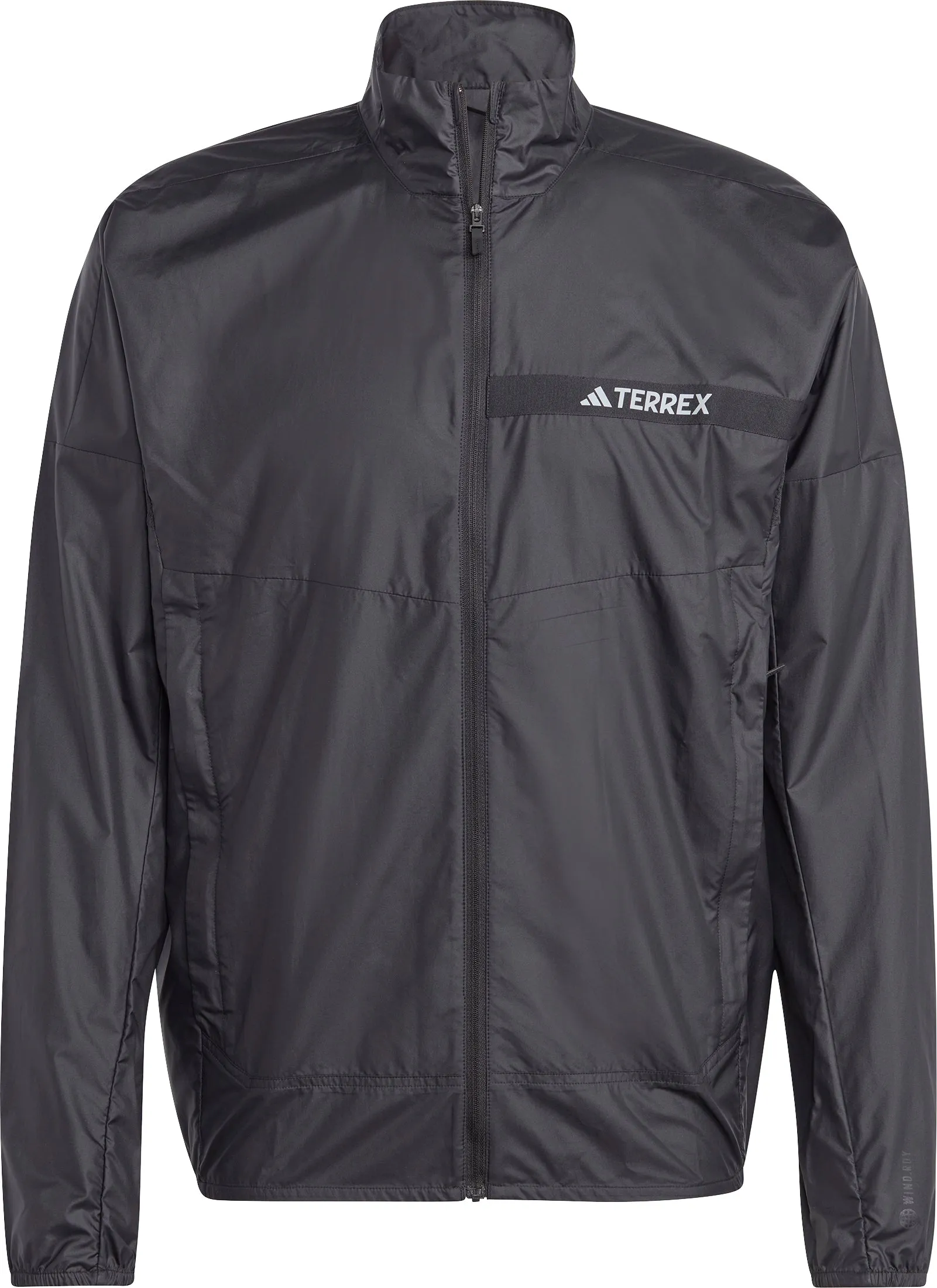 adidas Terrex Multi Wind Mens Running Jacket - Black