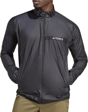 adidas Terrex Multi Wind Mens Running Jacket - Black