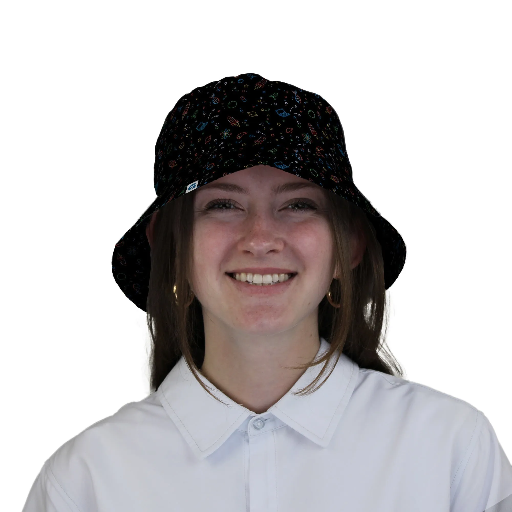 Always Science Icons Bucket Hat