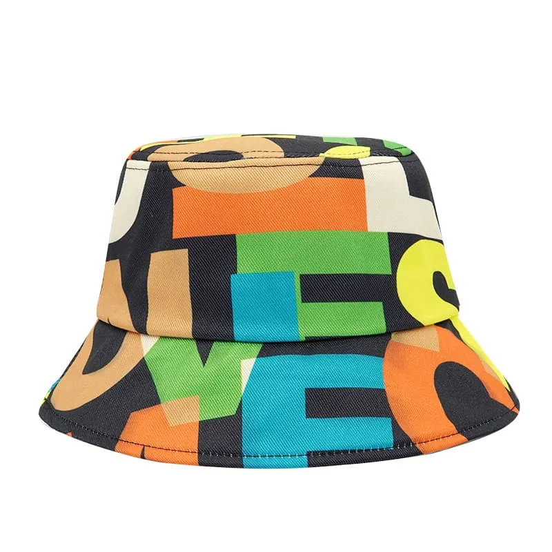 Athleisure Letters Bucket Hat