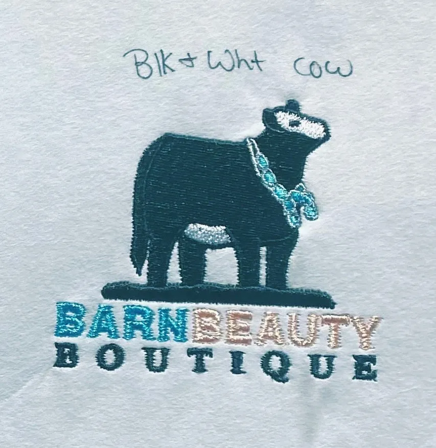 Barn Beauty Boutique Cow Windbreaker