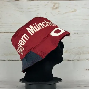 Bayern Munich 2001-2002 Upcycled Home Shirt Bucket Hat - Vintage