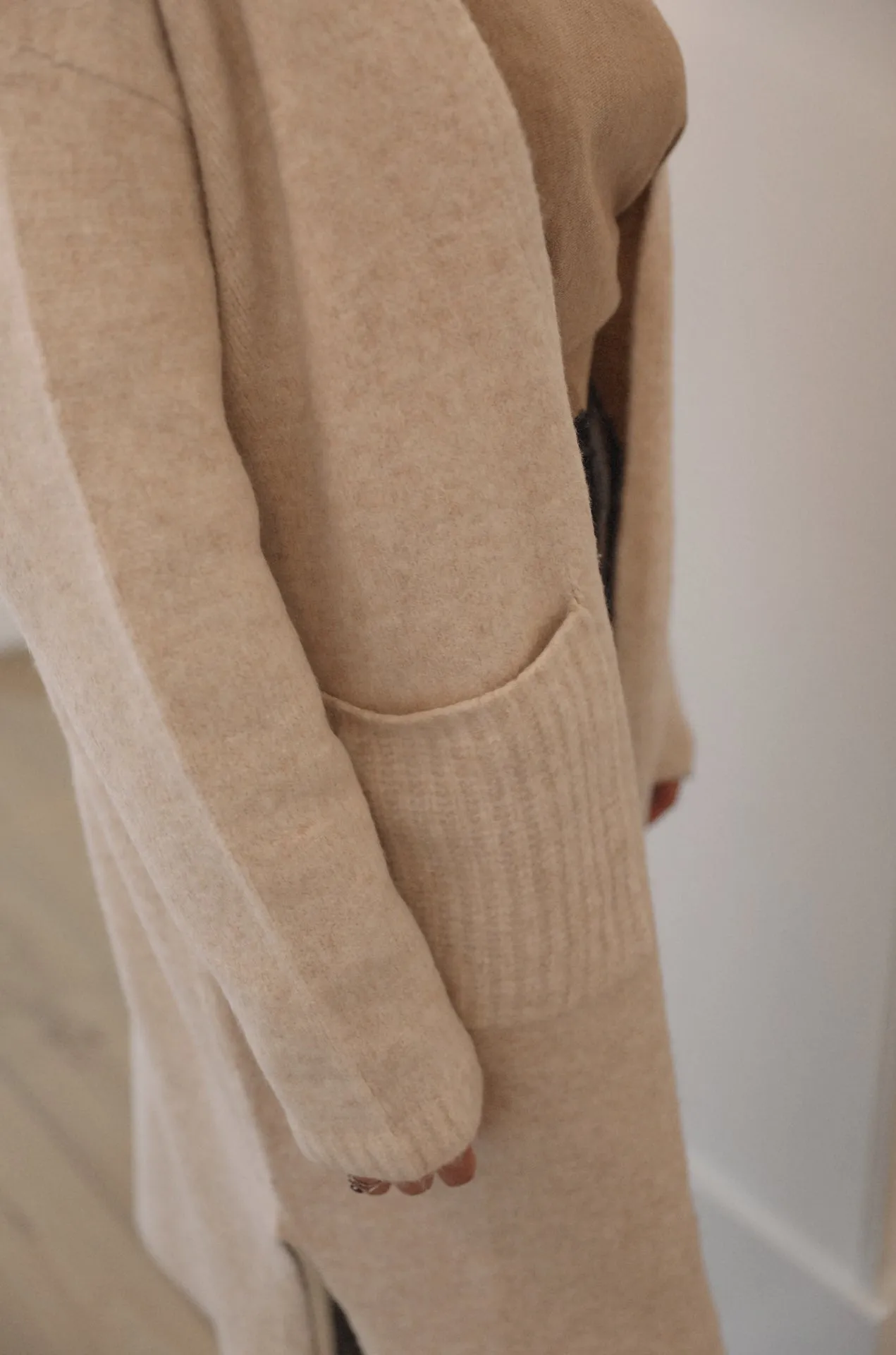 Biscotti Lounge Beige Cardigan