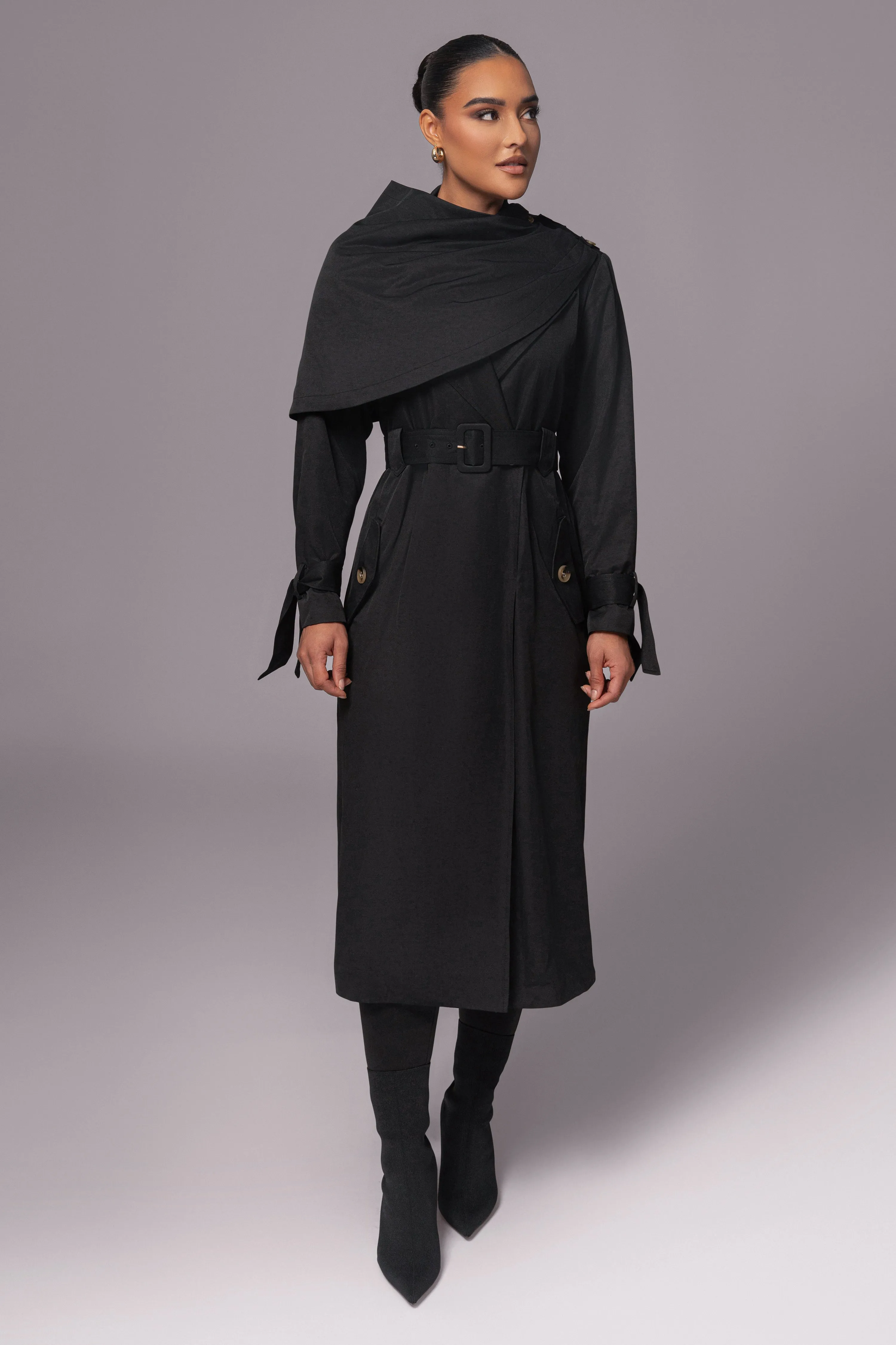 Black The Classic Trench Coat