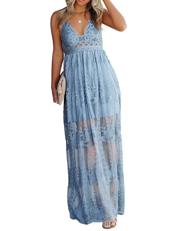 Bohemian Lace Gown