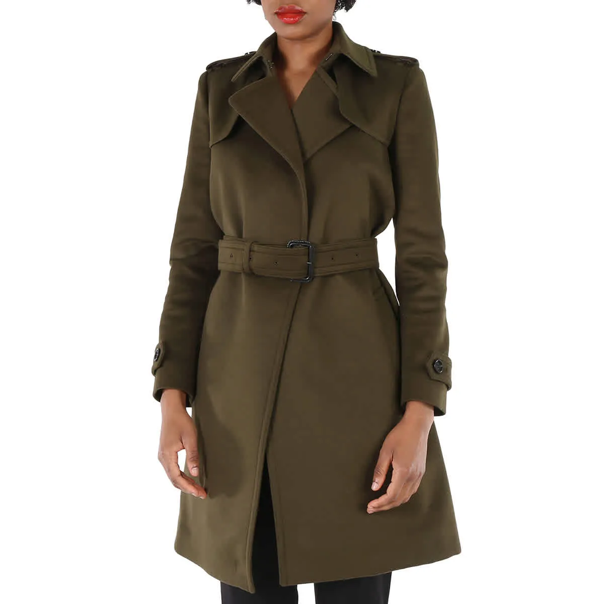 BURBERRY TEMPSFORD SINGLE BREASTED TRENCH COAT