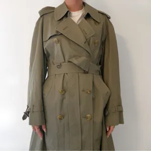 Burberry Trench Coat Cotton