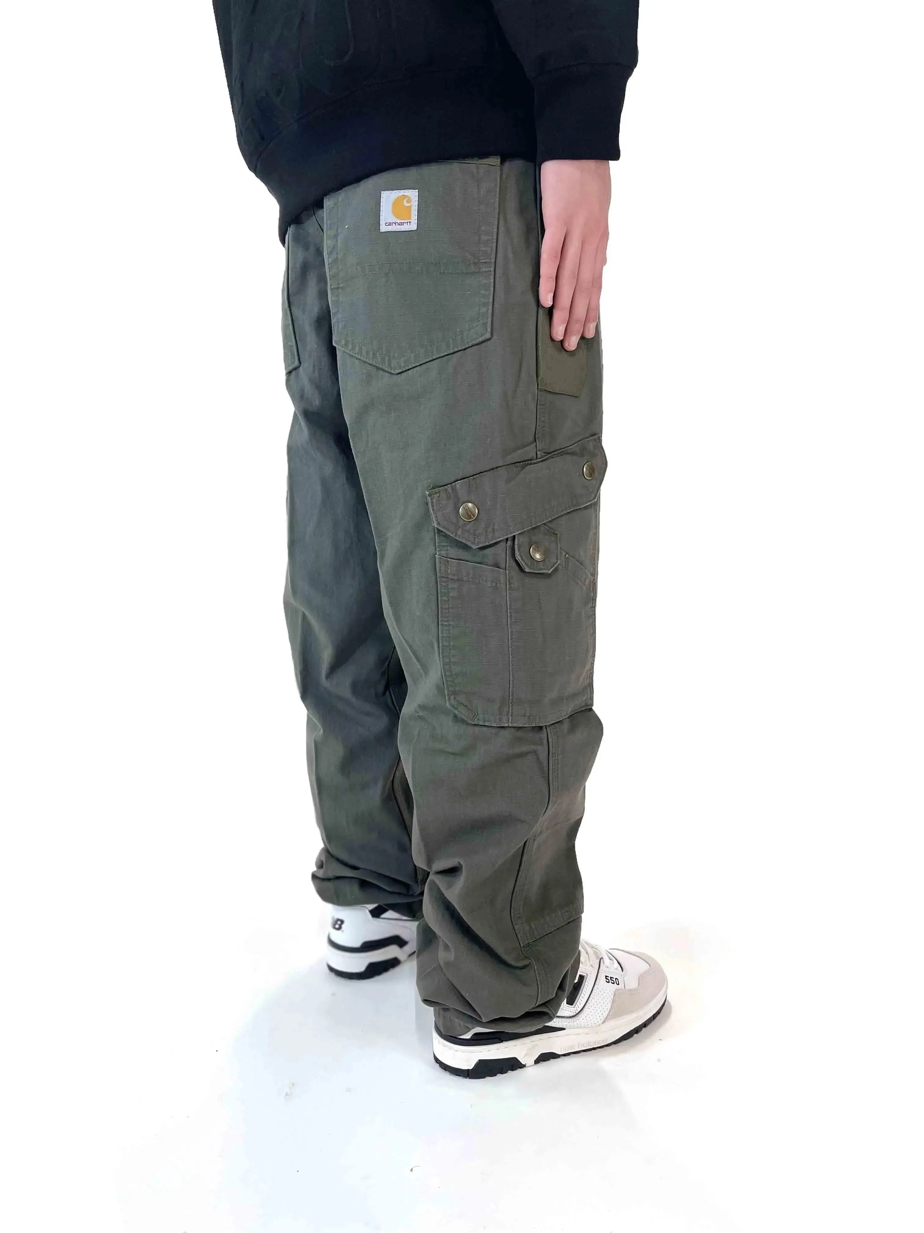 Carhartt Cotton Ripstop Relaxed Fit Cargo Pant Moss