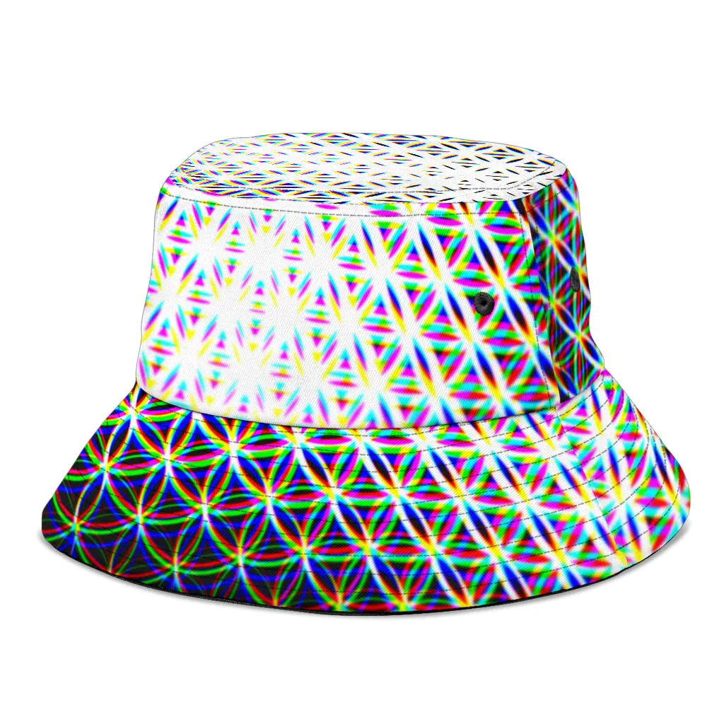 Chromatic Flower Bucket Hat