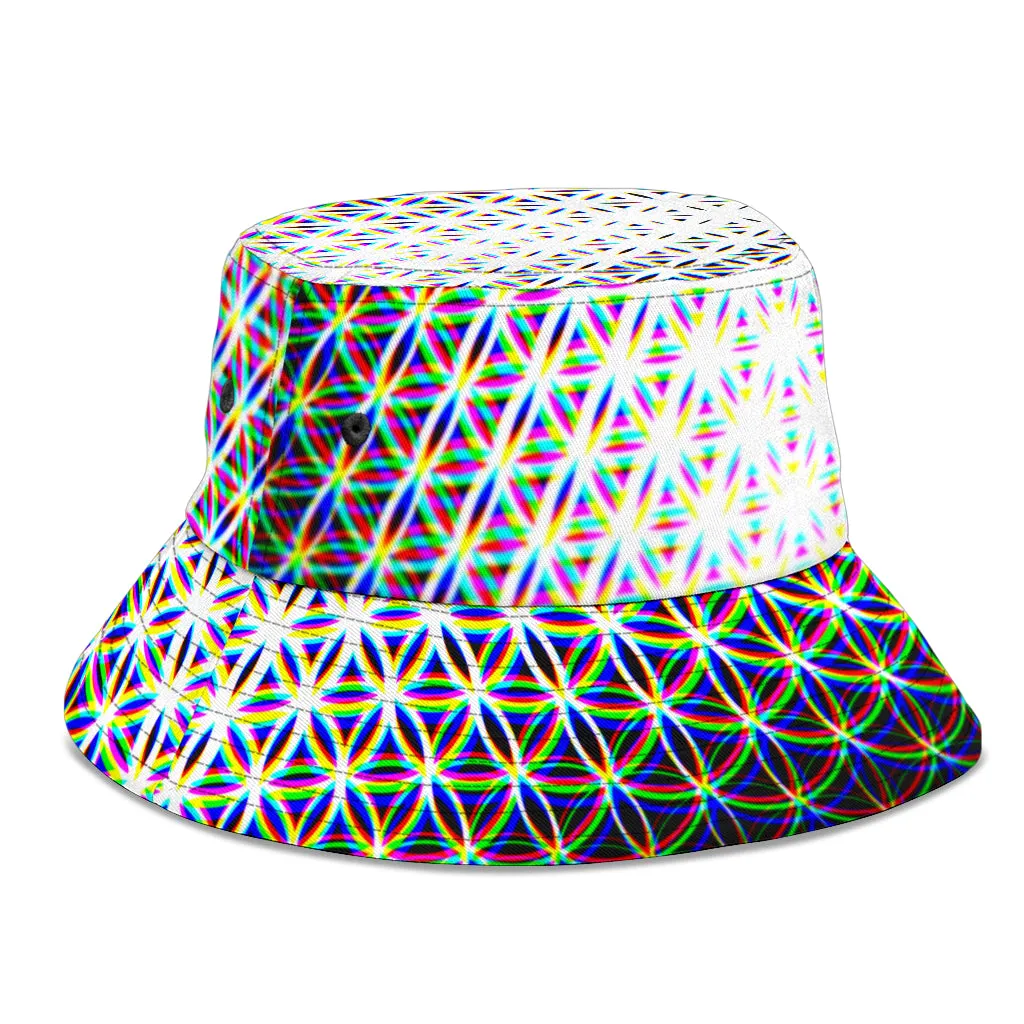 Chromatic Flower Bucket Hat