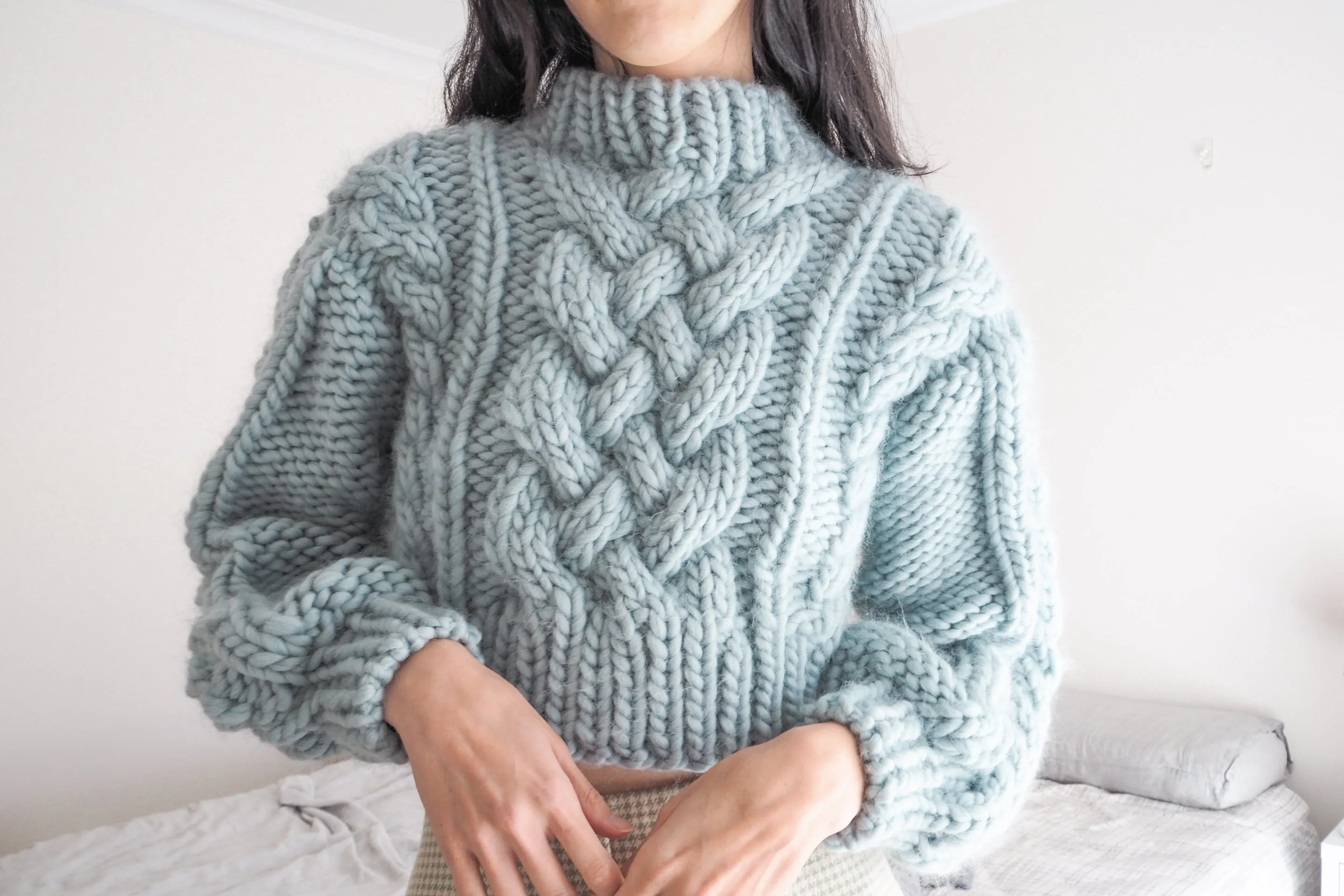 Chunky Cable Knit Sweater