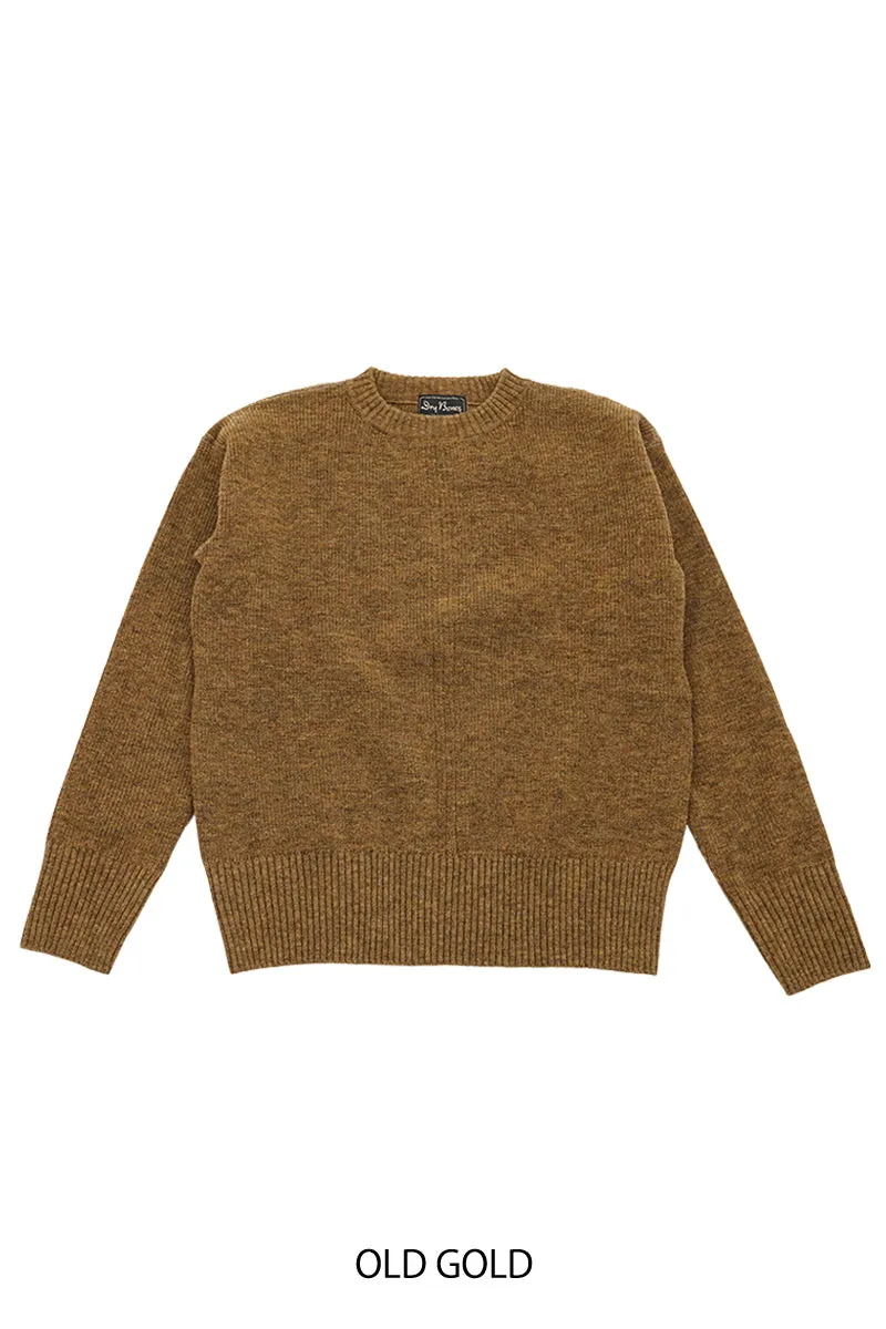 Crew Neck Sweater “TRIPLE LINE”