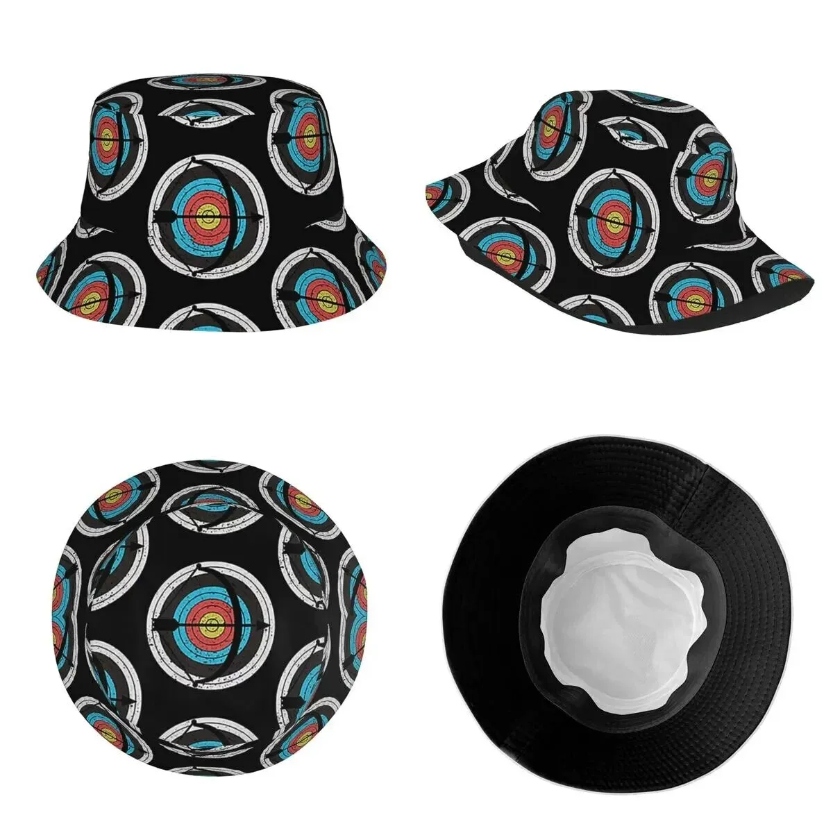 Dartboards Black Bucket Hat