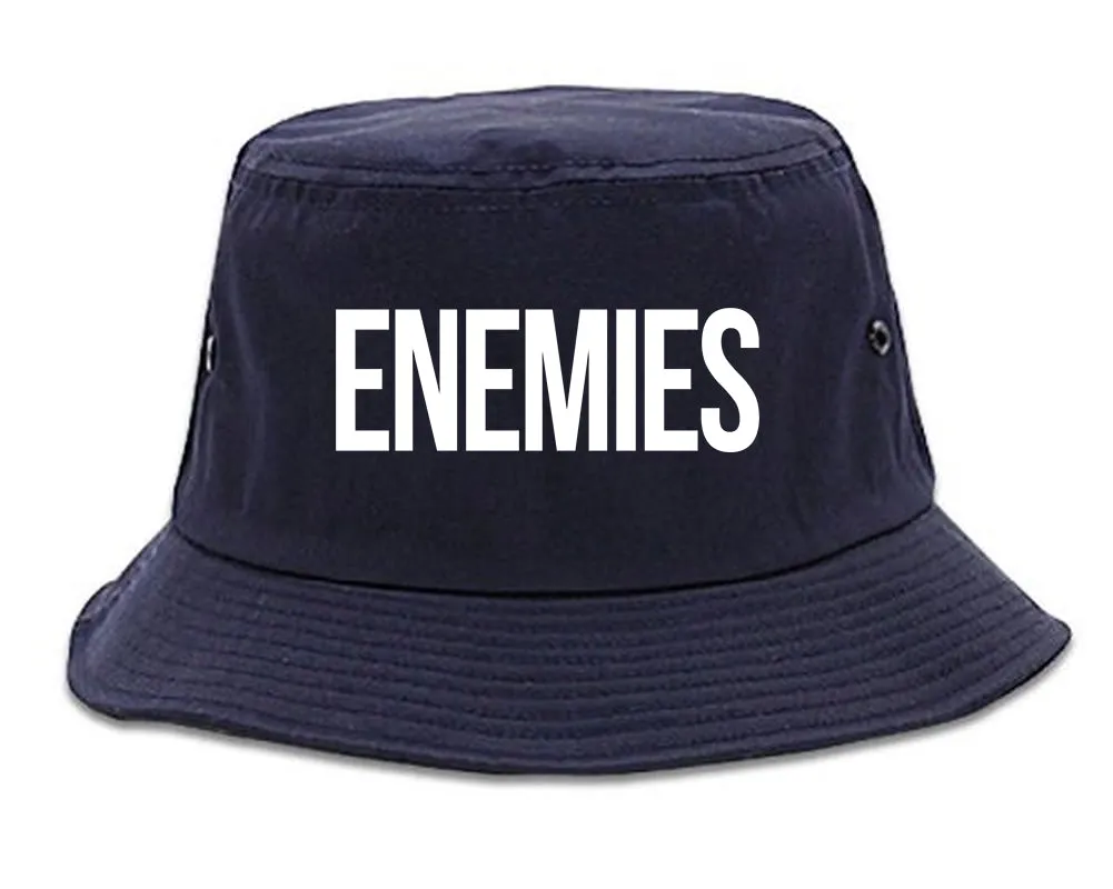 ENEMIES Orange Print Bucket Hat