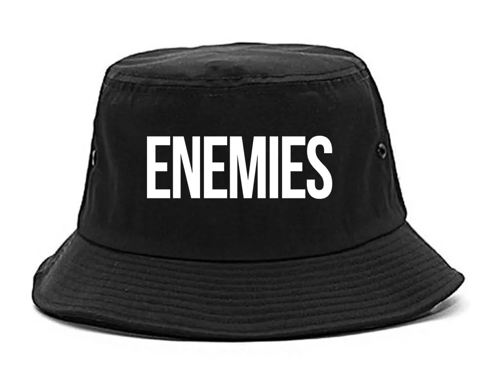 ENEMIES Orange Print Bucket Hat