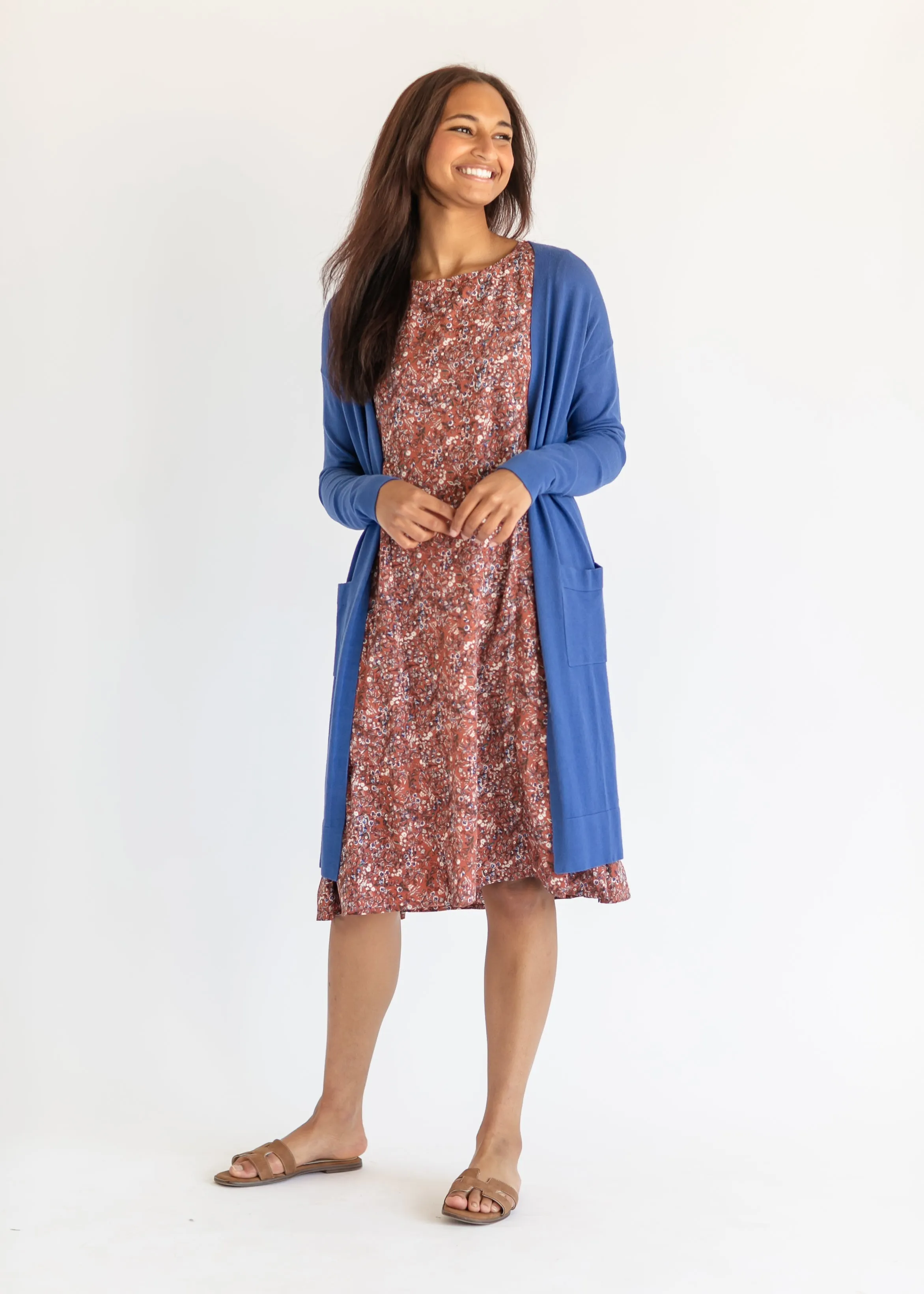 Essential Long   Soft Cardigan