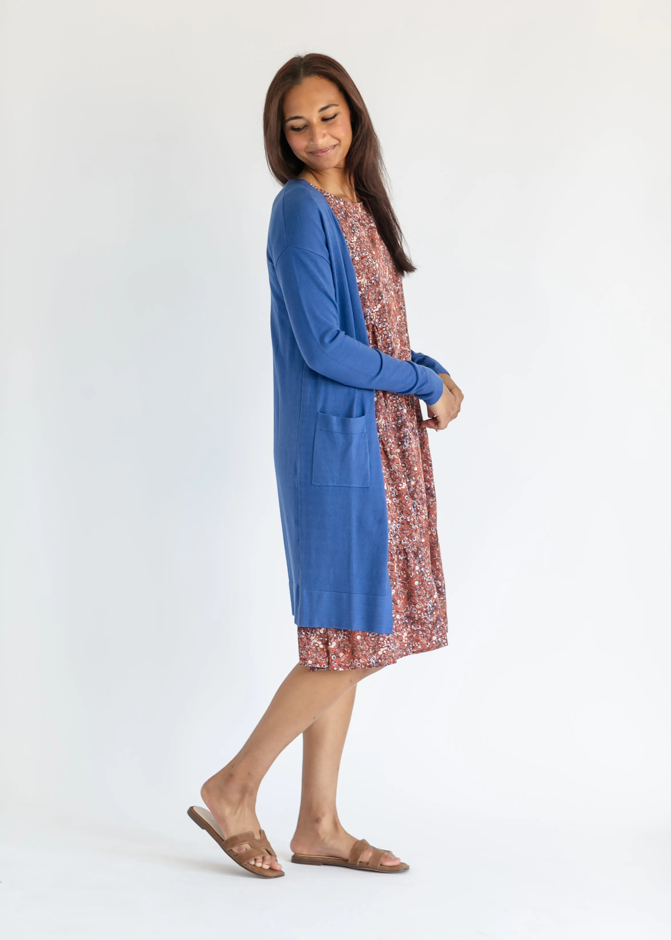 Essential Long   Soft Cardigan