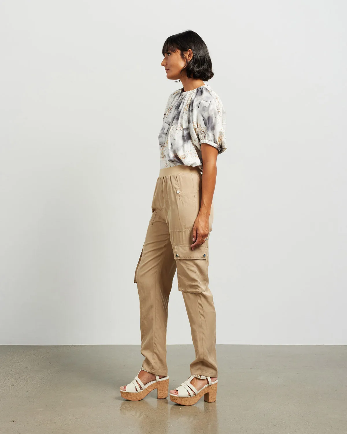 Et Alia Carter Cargo Pant - Camel