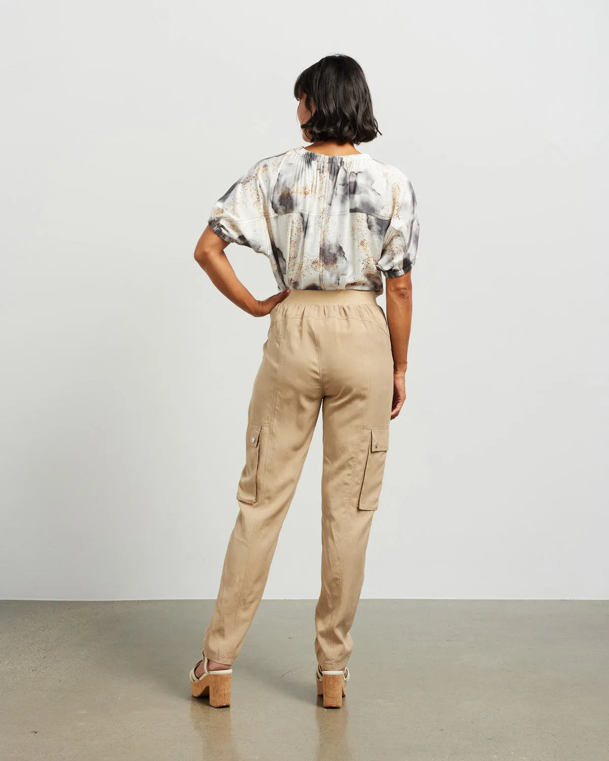 Et Alia Carter Cargo Pant - Camel