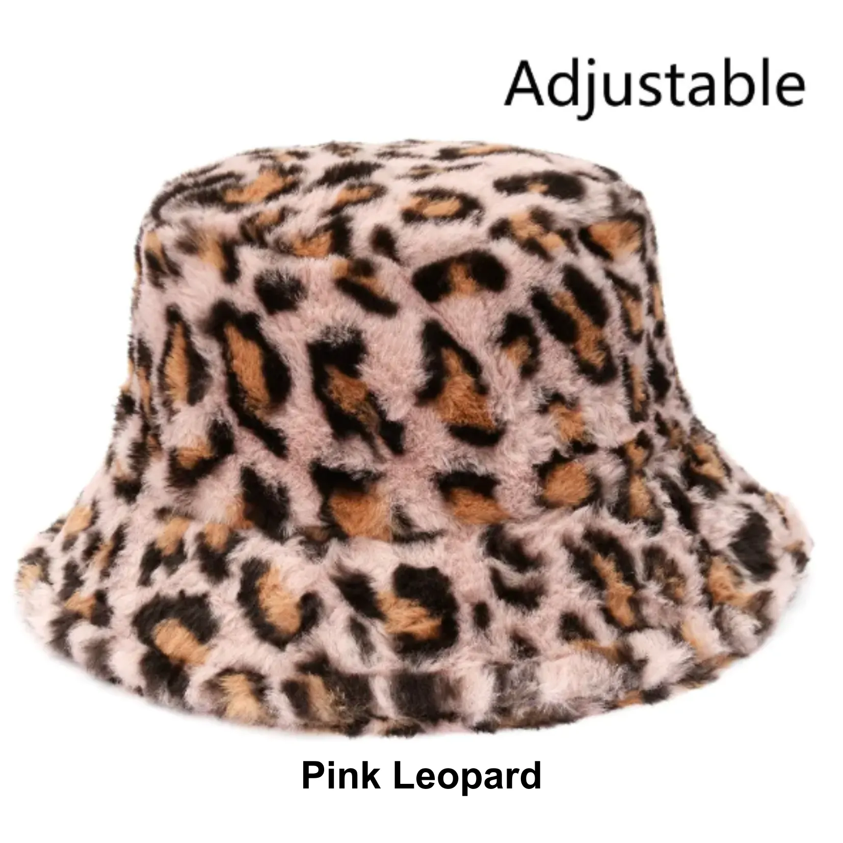 Faux Fur Fluffy Bucket Hat