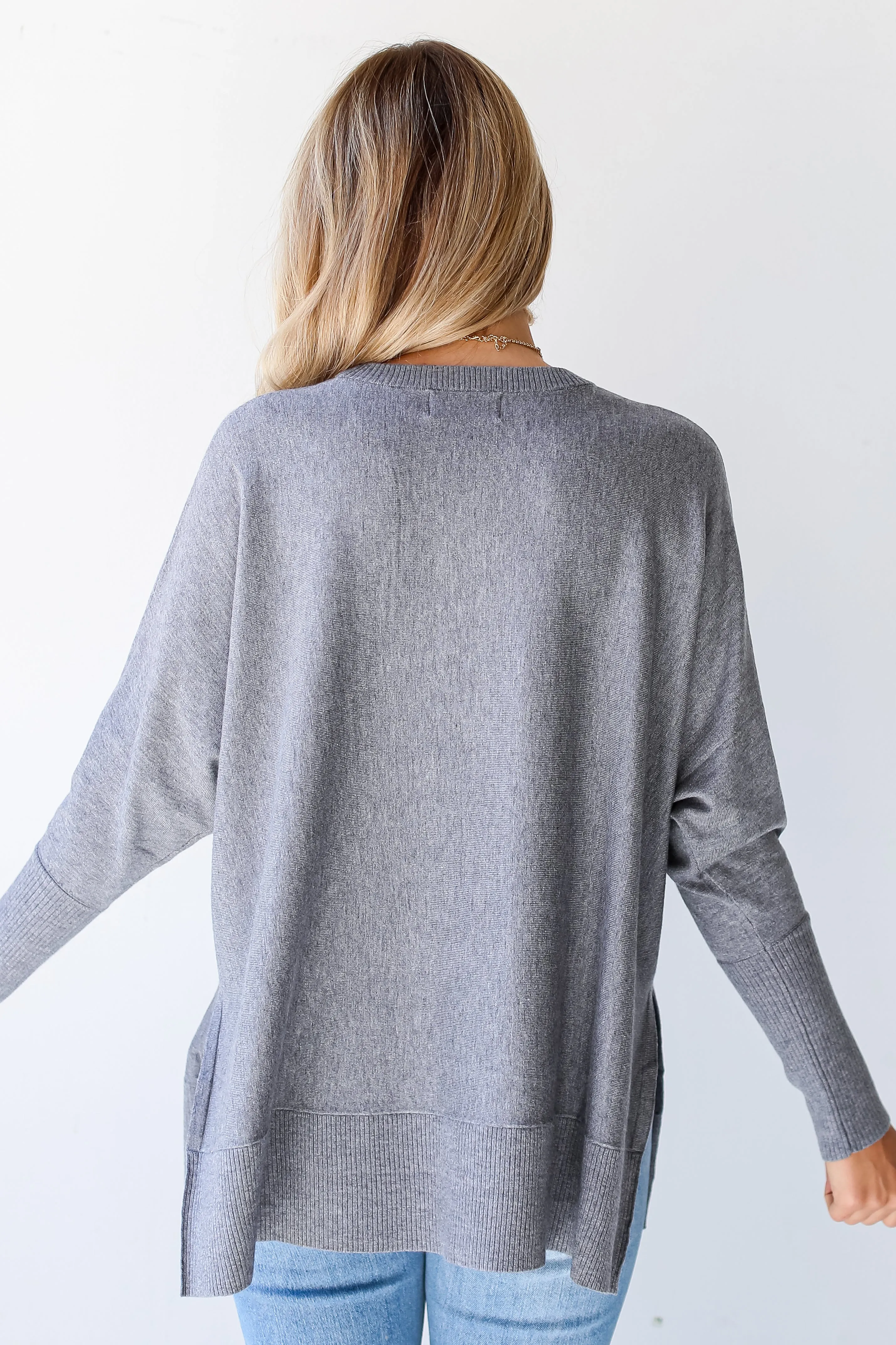 FINAL SALE - Autumn Essence Lightweight Knit Sweater