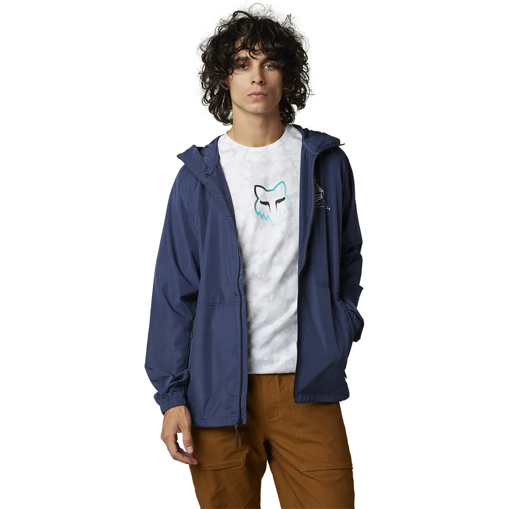 FOX FINISHER WINDBREAKER JACKET [DEEP COBALT]