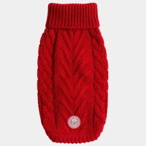 GF Pet Chalet Sweater Red For Dogs