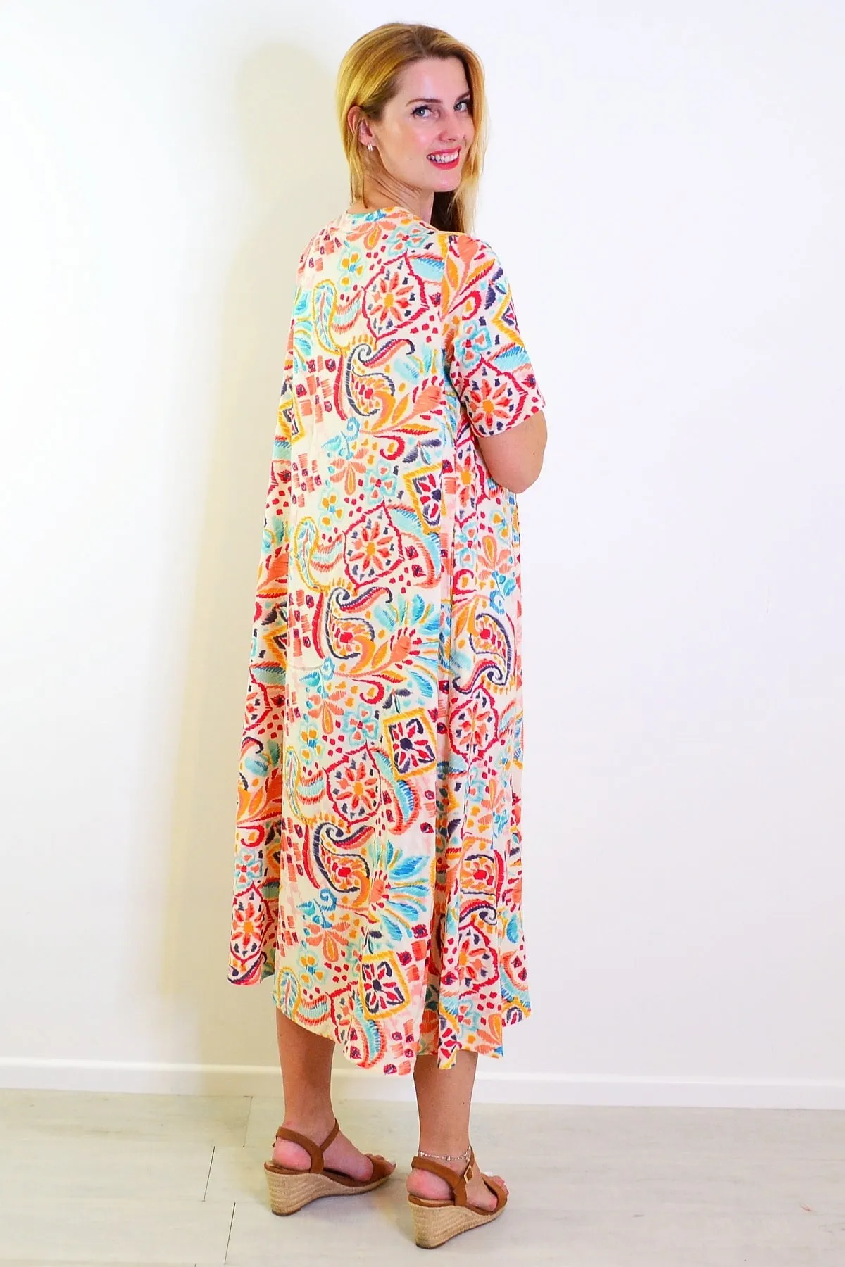 Giza Bohemian Tunic Dress