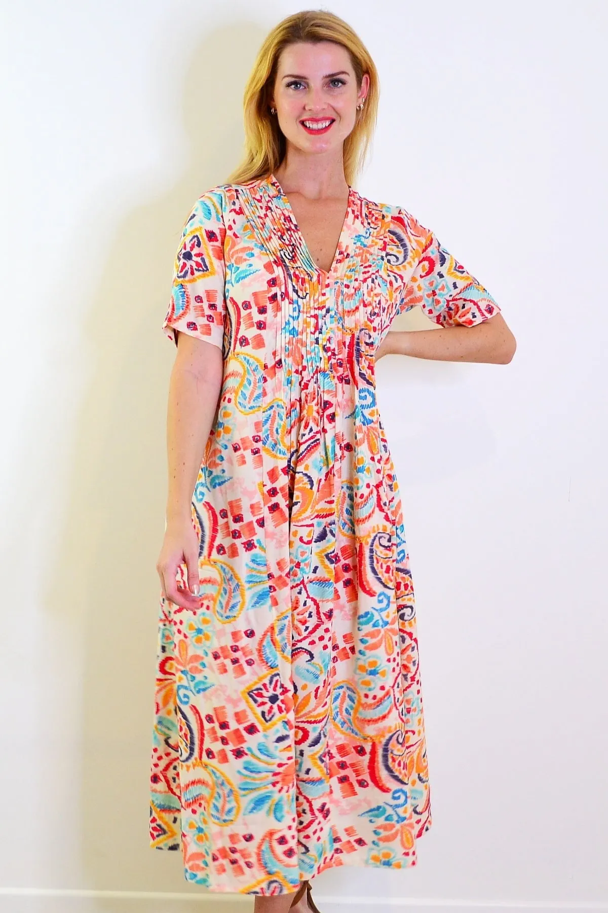 Giza Bohemian Tunic Dress