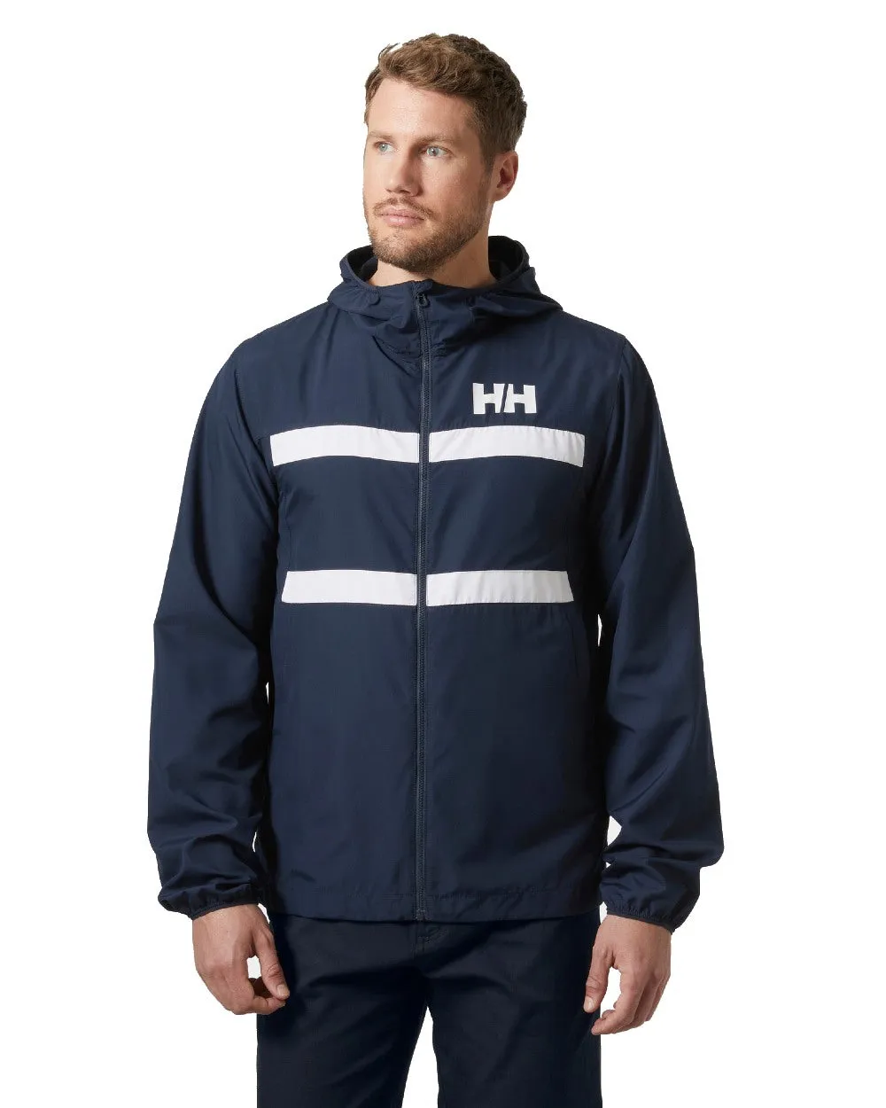 Helly Hansen Mens Salt Striped Windbreaker Jacket