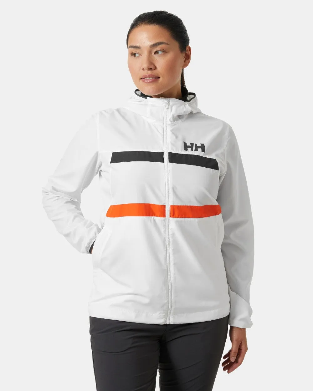 Helly Hansen Womens Salt Stripe Windbreaker Jacket