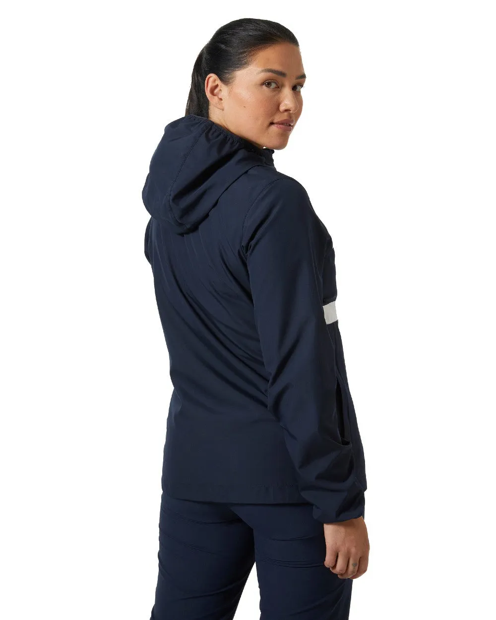 Helly Hansen Womens Salt Stripe Windbreaker Jacket