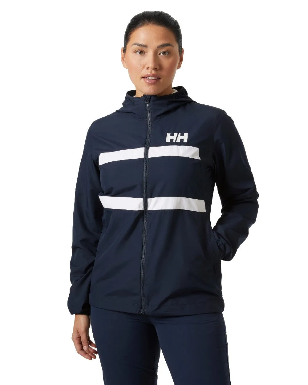 Helly Hansen Womens Salt Stripe Windbreaker Jacket