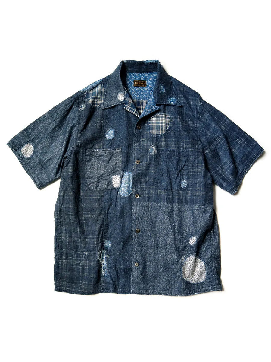 Kapital IDG Patchwork BORO Aloha - Indigo