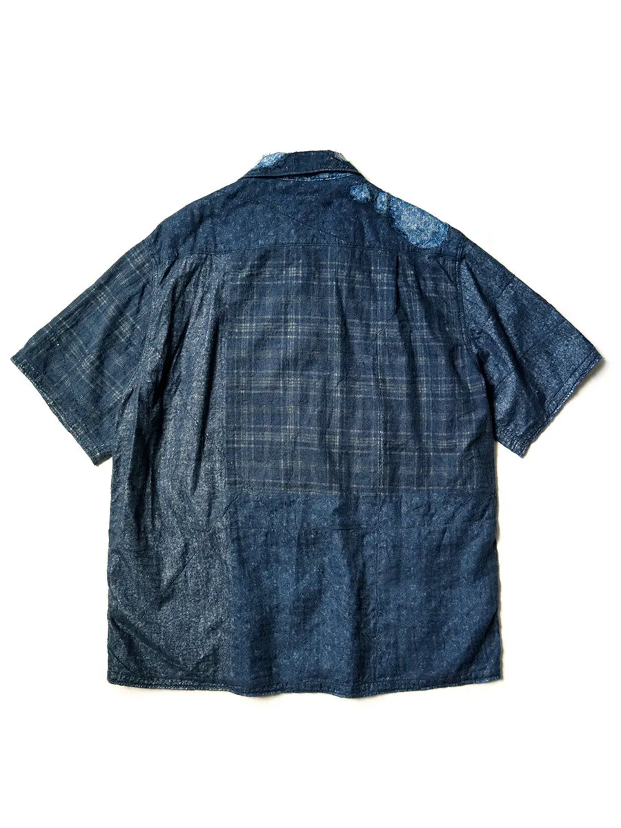 Kapital IDG Patchwork BORO Aloha - Indigo