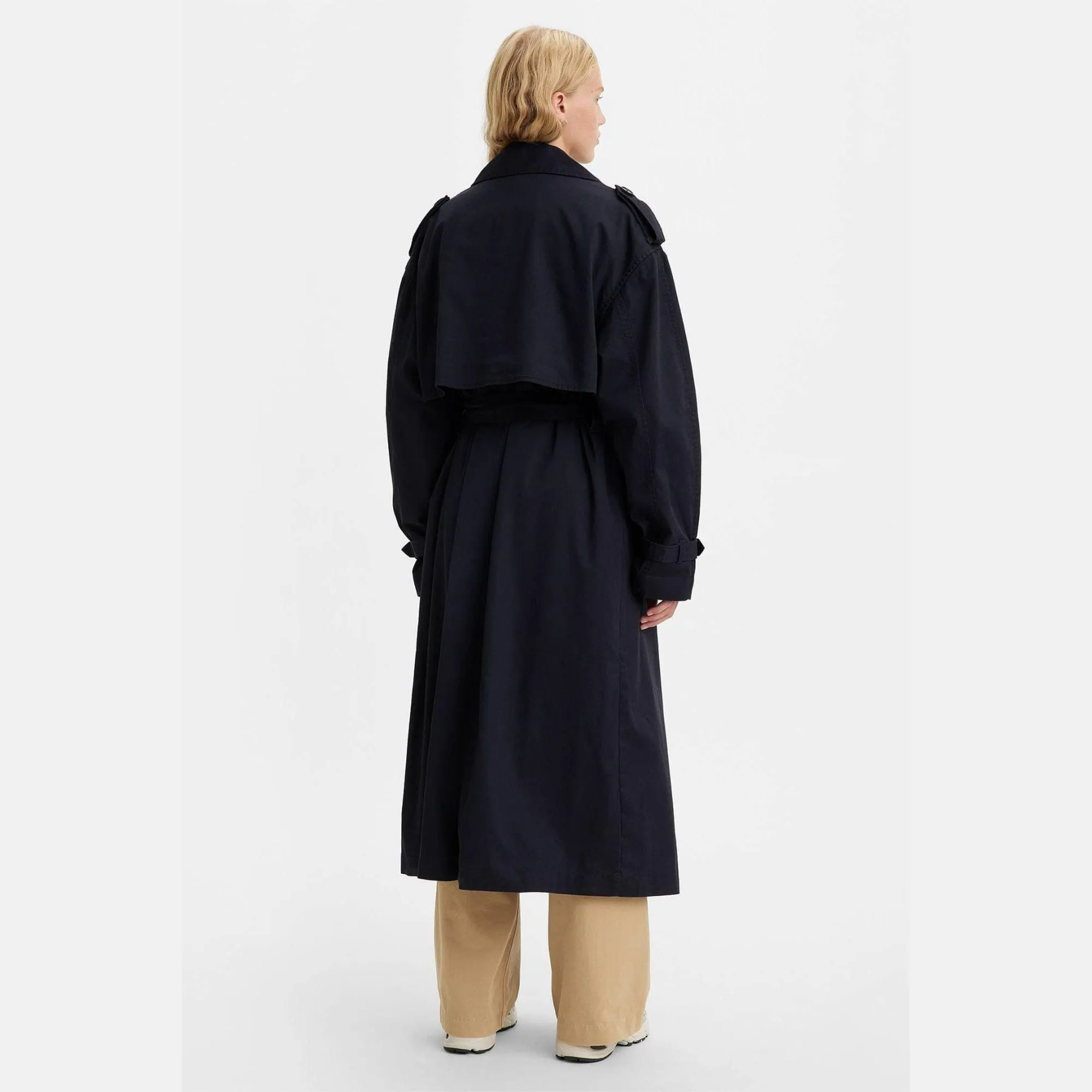 Levi's Slacker Trench Coat in Navy