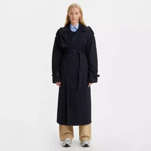 Levi's Slacker Trench Coat in Navy