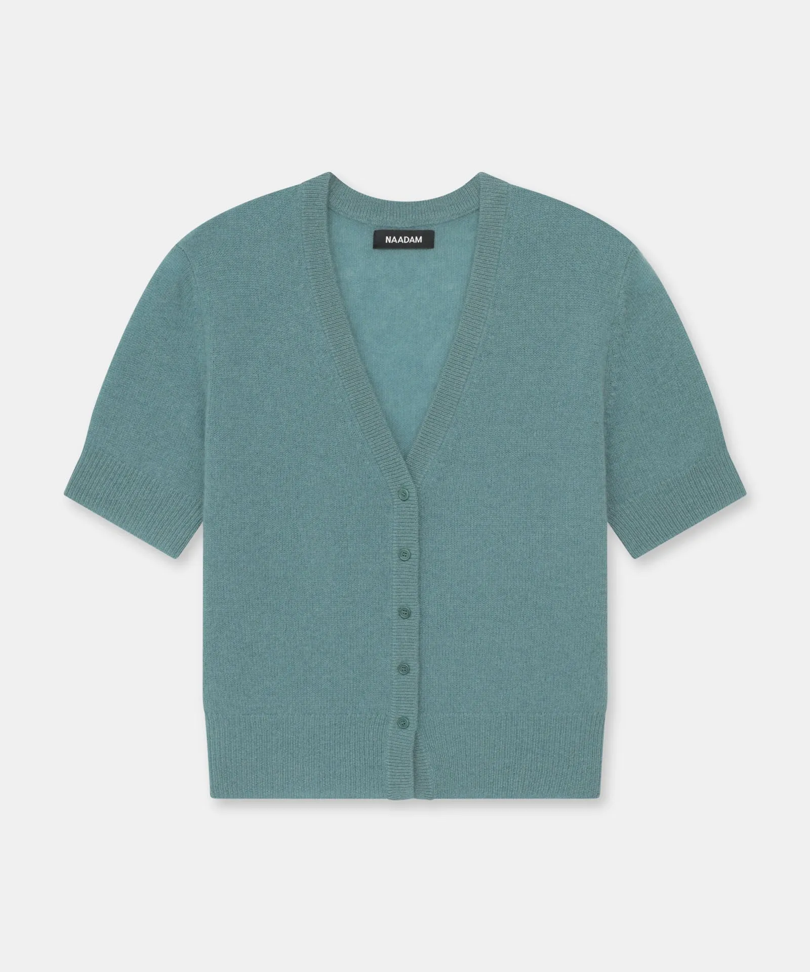 Lightweight Cashmere Short Sleeve Cardigan