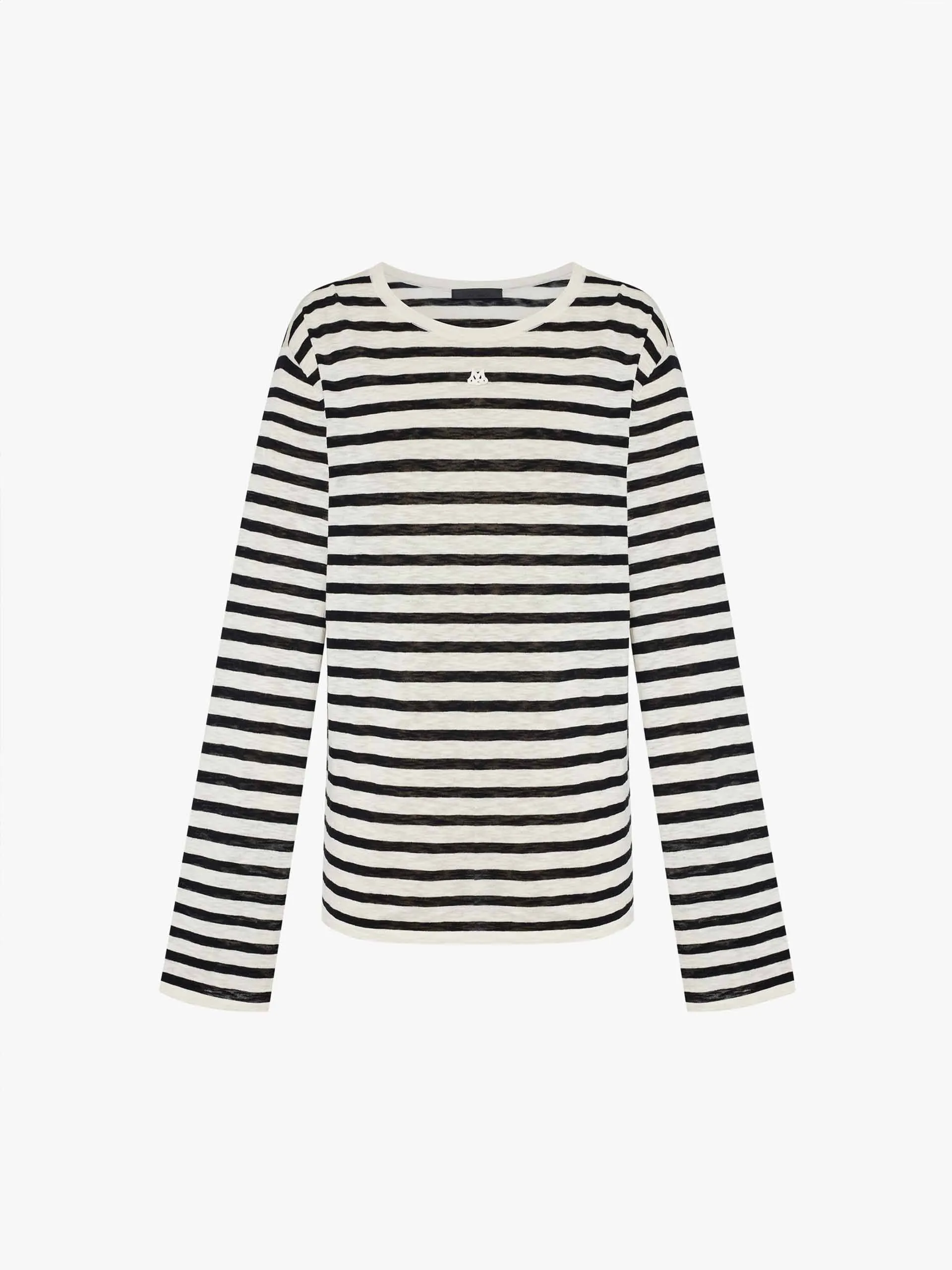 Lightweight Striped Knit Top