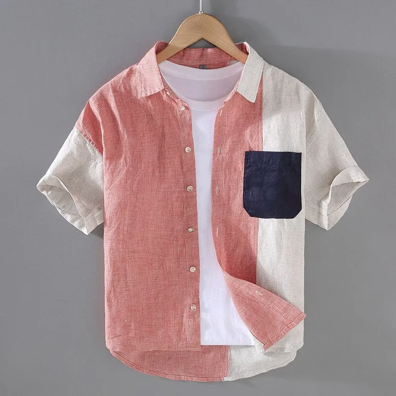 LMS Block Linen Shirt