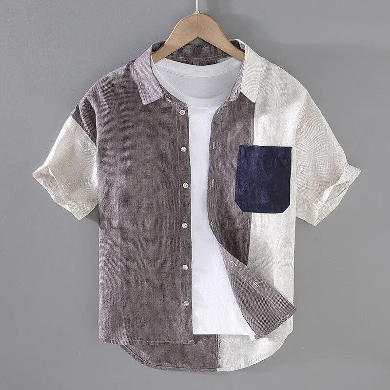 LMS Block Linen Shirt