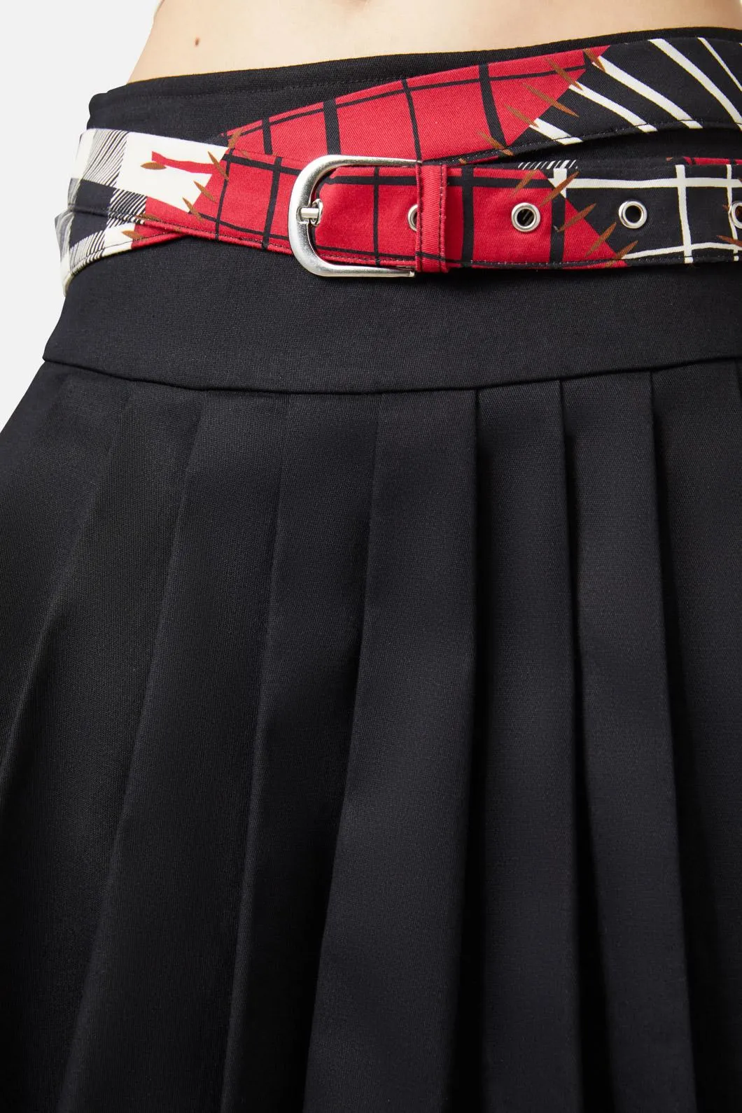 Machinist Pleated Skirt