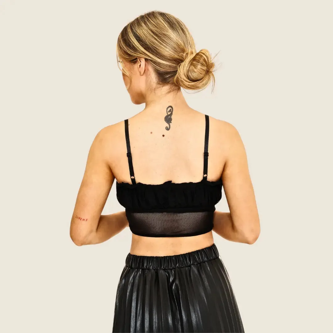 Mesh Crop Top