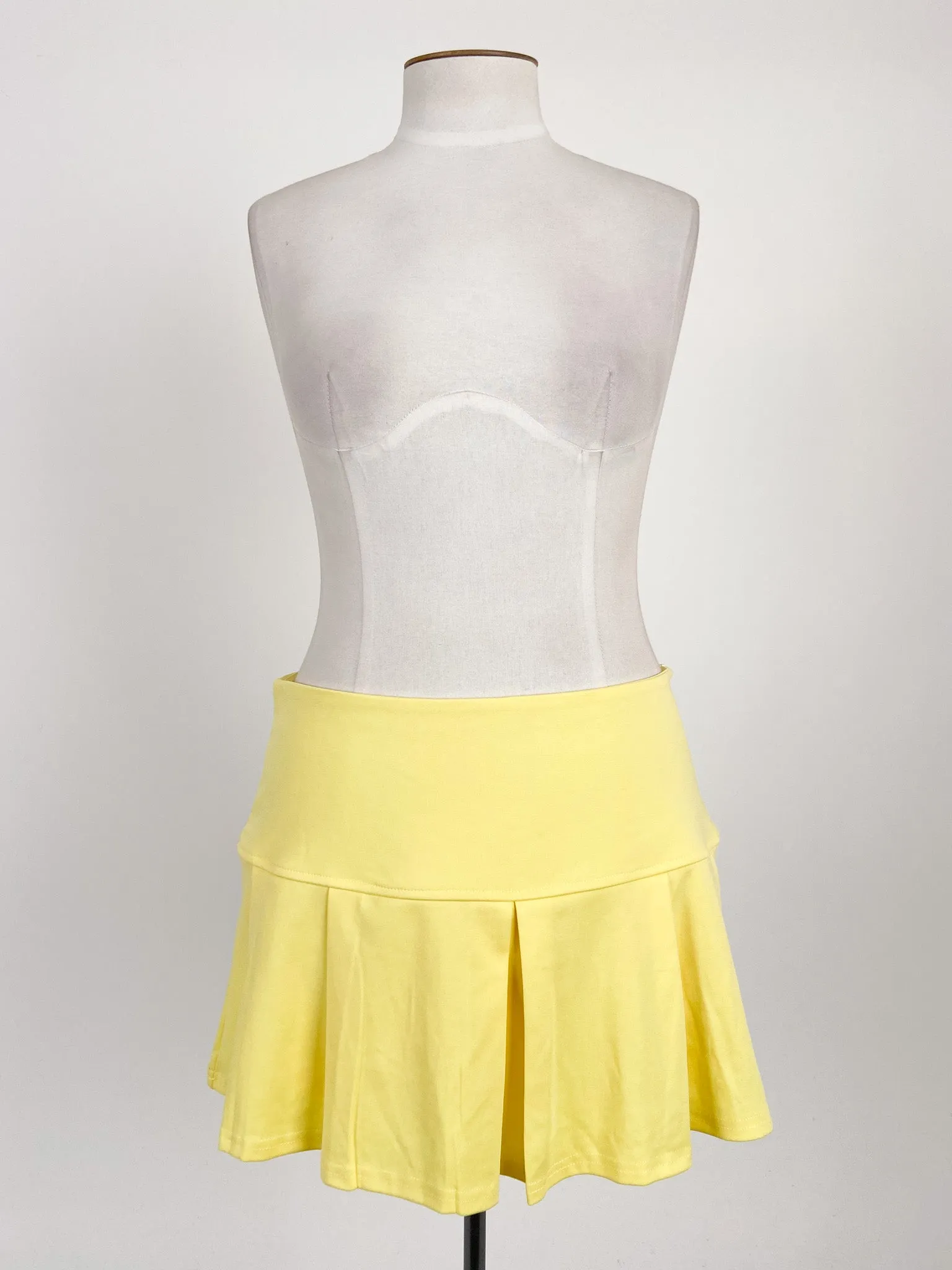 Mirrou | Yellow Casual Skirt | Size XL