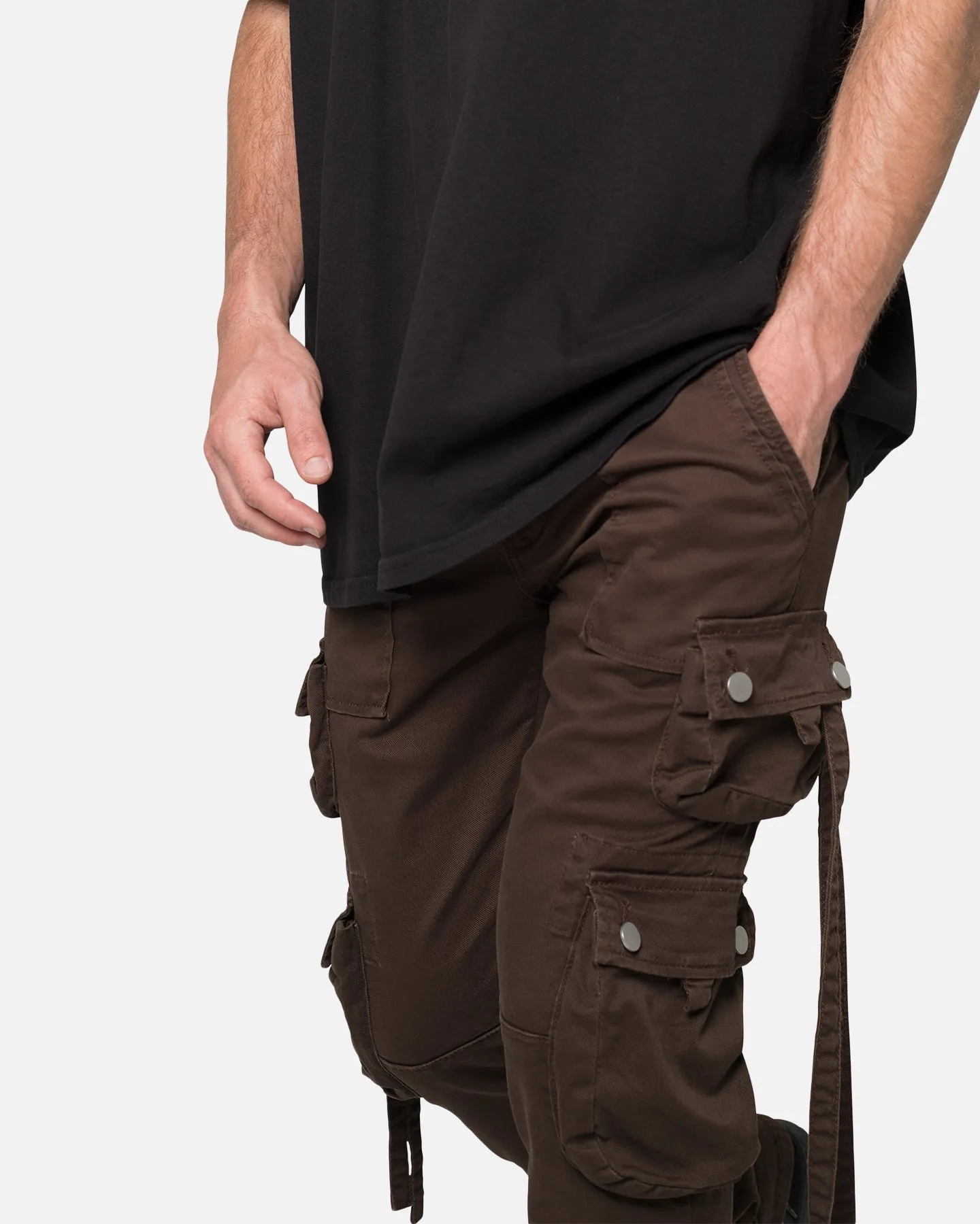 MNML D152 Cargo Pants Chocolate