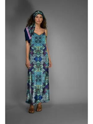 Nuvola Satin Bohemian Dress