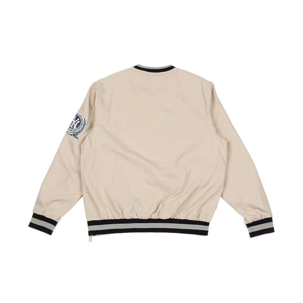 NY Yankees Windbreaker Crew 'Light Grey'