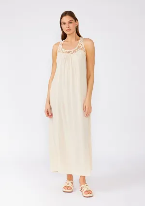 Odessa Crochet Maxi Dress