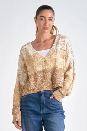 Ombre Soft Sweater Cardigan